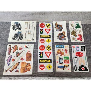 Scrapbooking Stickers Frances Meyer Doctor Dog Christmas Fishing RARE NEW #30